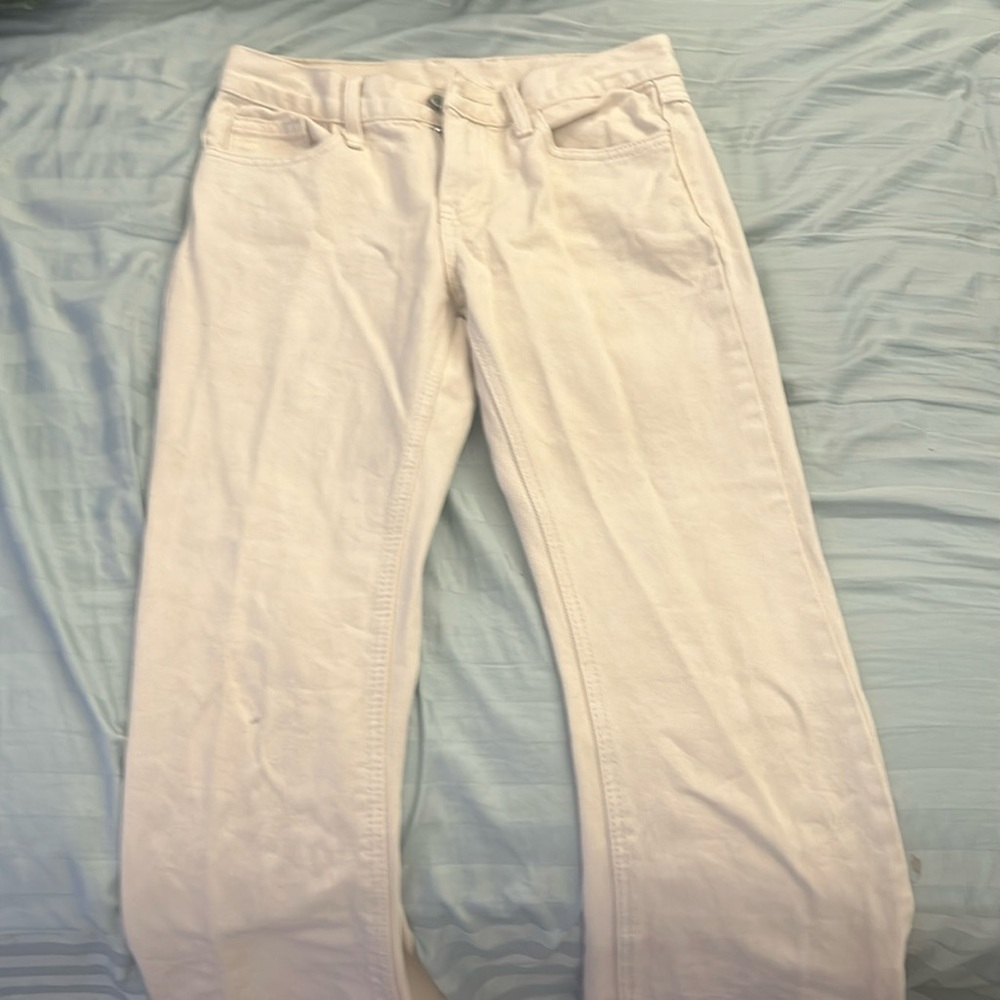 J. galt tan flare jeans